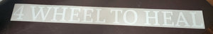 Windshield banner